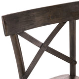 (D210-43C) Coronado- Side Chair (2/Ctn)- Chocolate