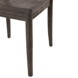 (D210-43C) Coronado- Side Chair (2/Ctn)- Chocolate