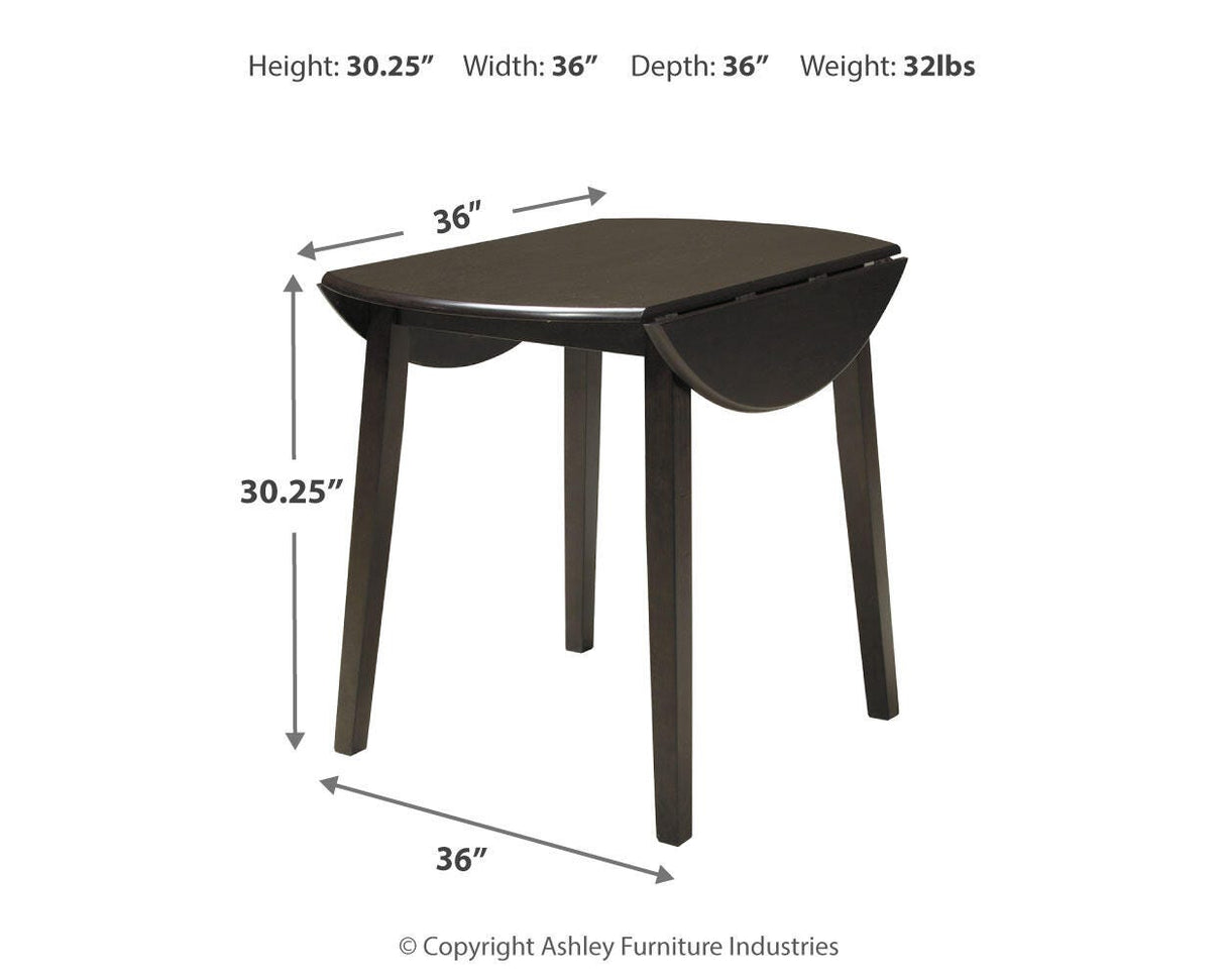 Hammis Dining Drop Leaf Table
