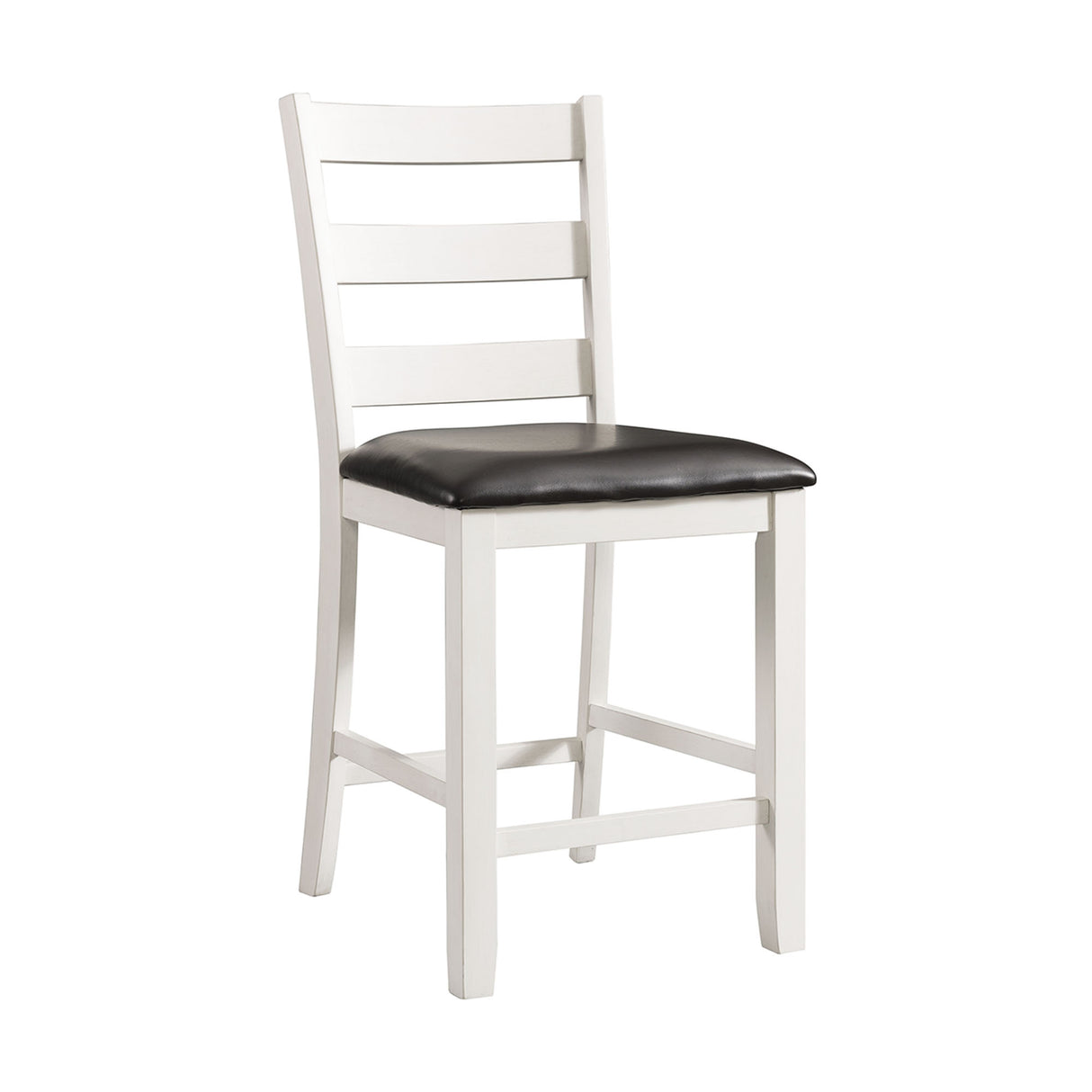 Martin 5pc Counter Set (Dark Brown Top - White Base)