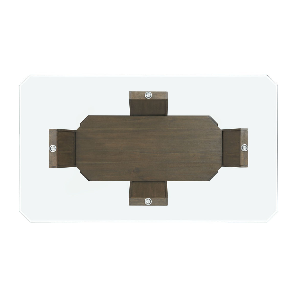 Dapper Rectangular Dining 5PC Set-Table and Four Chair