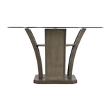 Dapper Grey Round Dining Table