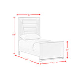 Denmark UPH Bedroom Set with Lights