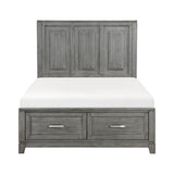 Garretson Full Platform Bed with Footboard Storage image