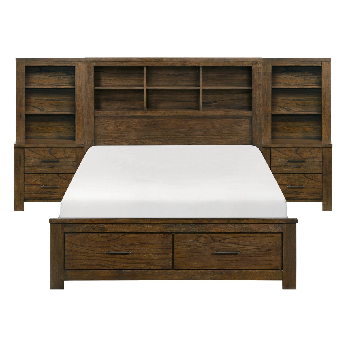 1592F-1*WB 5pc Set Full Platform Wall Bed