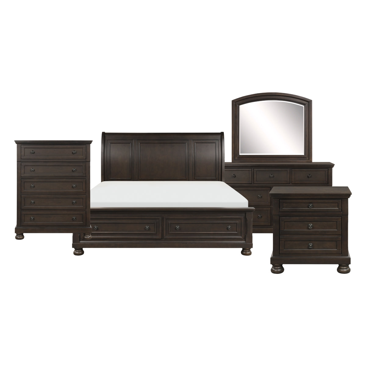 Begonia 4 and 5 Piece Bed Set