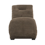 Dominick II Chaise in Masis Cocoa