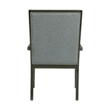 Donovan Upholstery Arm Chair Dark (2 Per Pack)