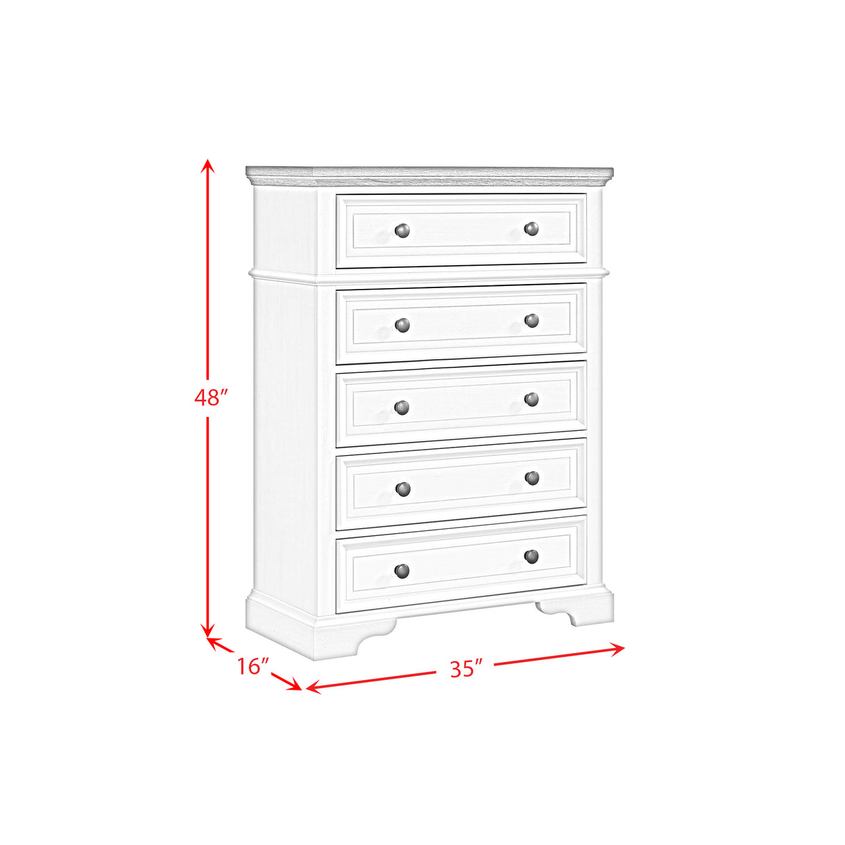Eastwood Youth UPH Bedroom Set in Off-White