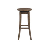 Finn 30" Swivel Backless Bar Stool of 2