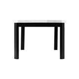 Francesca White Marble Standard Height Dining Table