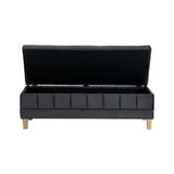 Crosby Tufted Storage Ottoman