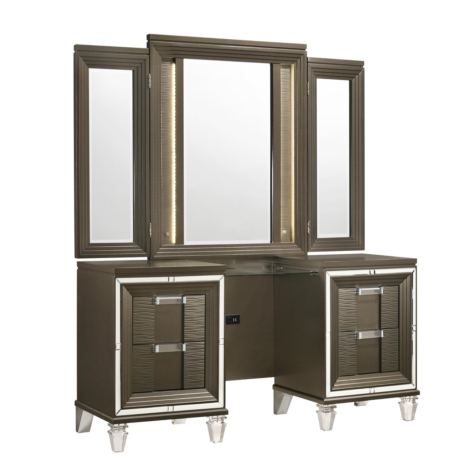 Twenty Nine Dressing Set w/LED & USB Plug