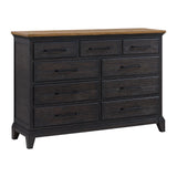 Montrose Dresser in Espresso & Brown