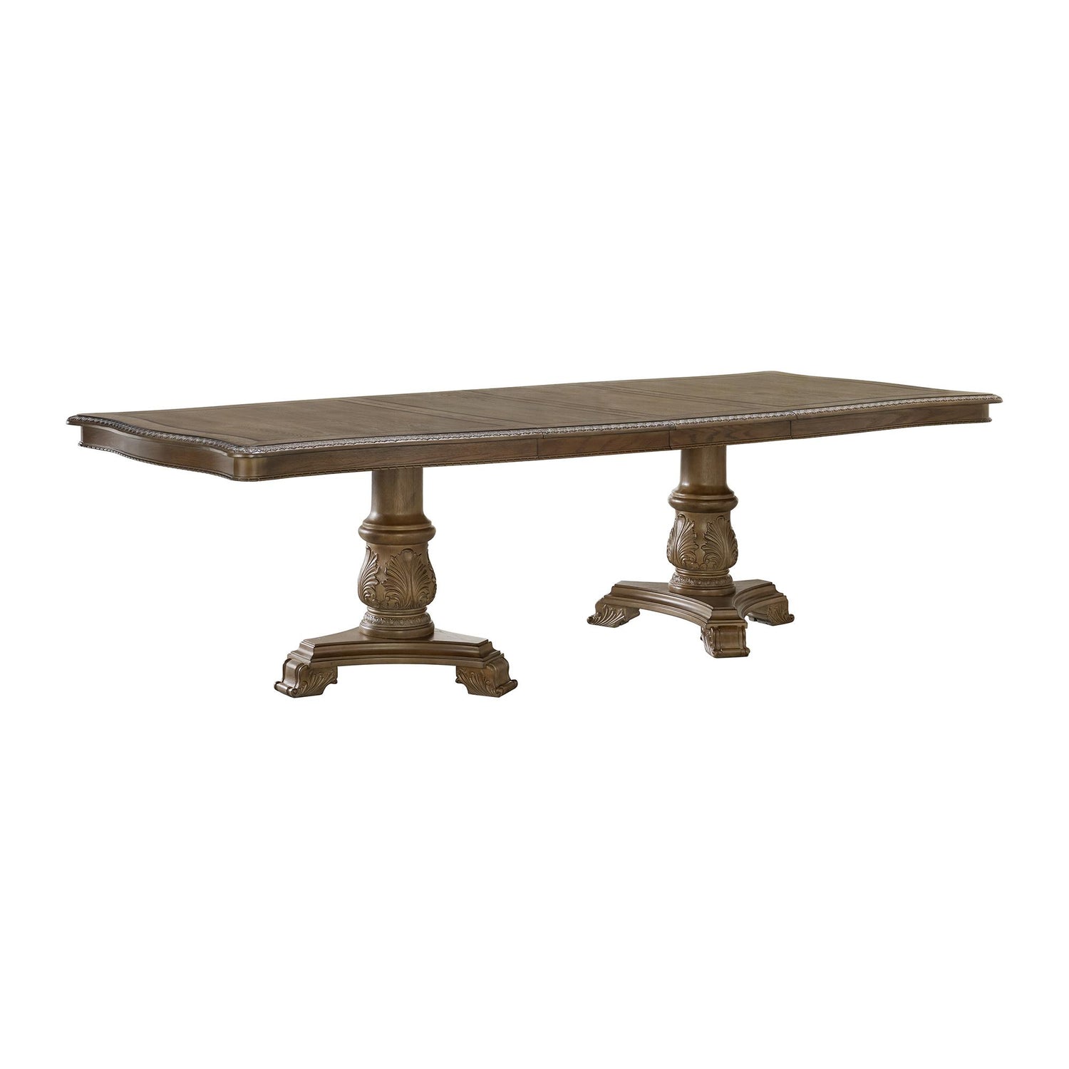 Madison Park Standard Height Dining Set in Walnut-Table and Four Chairs