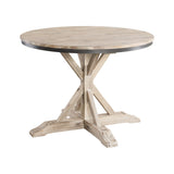 Callista Round Standard Height 5PC Dining Set-Table and Four Chairs