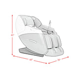 Embrace Massage Chair in Charcoal PU