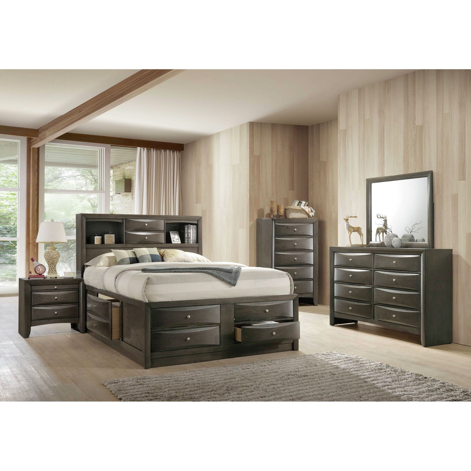 Emily Dresser & Mirror Set
