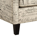 Erica 497 Chair W/Chrome Nails French Script (ISTA 3)