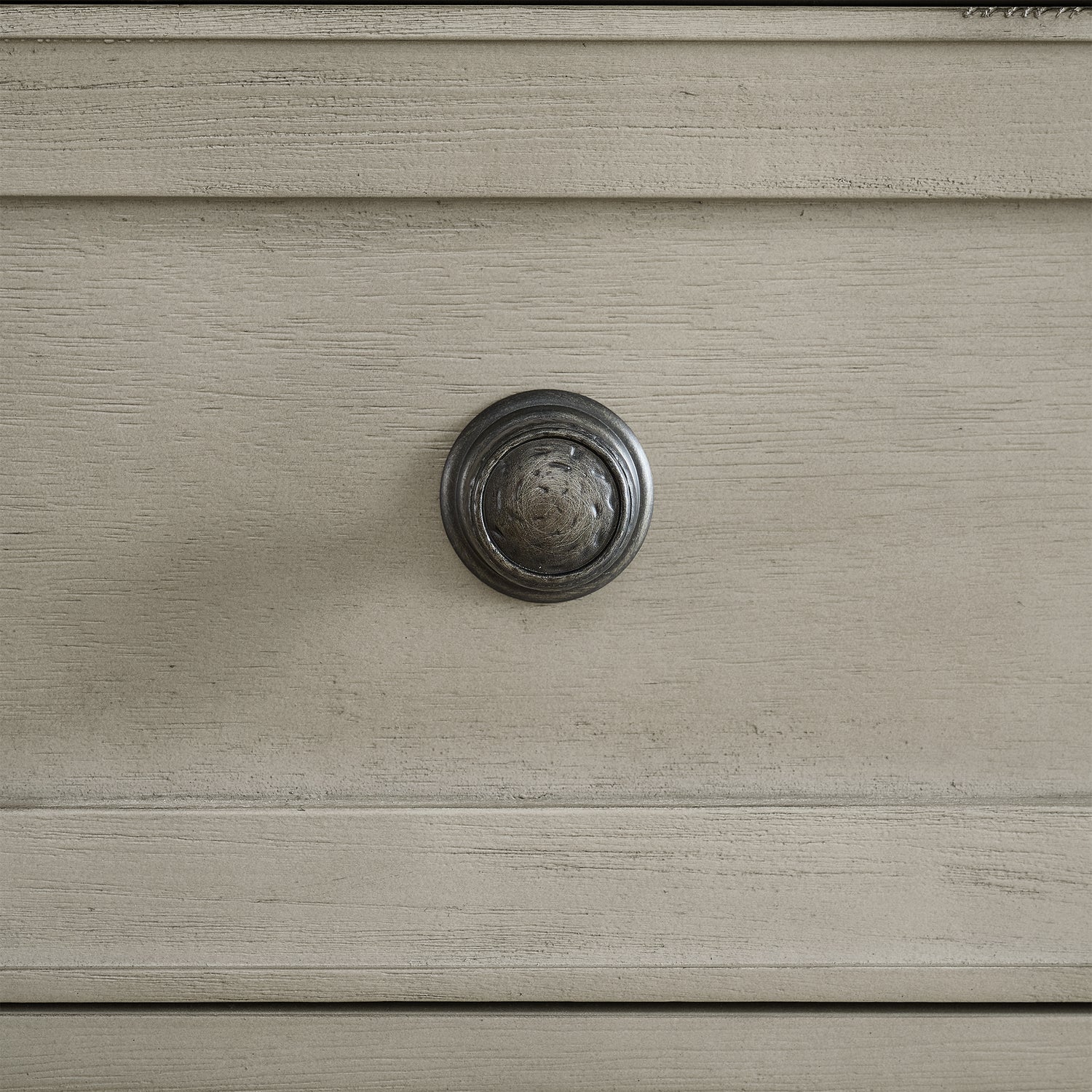 Farmington 5-Drawer Chest in Medium Brown and Washed Stone
