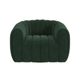Flamingo Swivel Chair in Ching Hunter Green