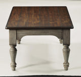 Flexsteel Plymouth Rectangular Cocktail Table in Two-Tone