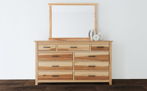GALNH5500 Dresser - Under Sc - Natural Hickory