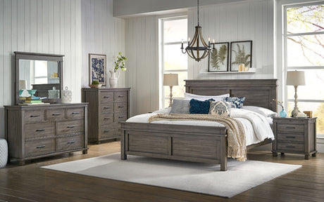 GLPGR5230 Cal King Panel Bed