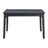 Garcia 5PC Dining Set with Table and 4 Chairs in Black