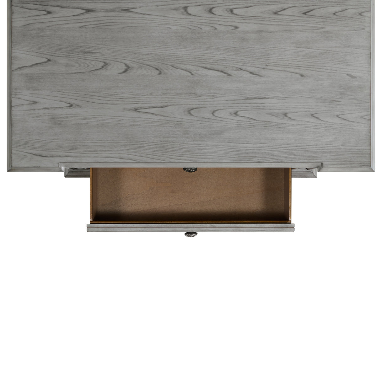 Glenmore 15-Drawer Mansion Chest in Aged Grey