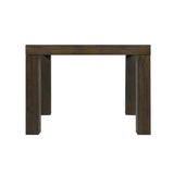 Grady 6PC Dining Set (72" Table + 4 Chairs + Bench) in Brown