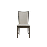 Grady 6PC Dining Set (72" Table + 4 Chairs + Bench) in Brown