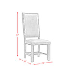 Gramercy Dining Straight Leg Side Chair (2pcs Per Carton)