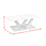 Greta 2PC Occasional Table Set-Coffee Table & End Table