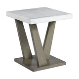 Greta 2PC Occasional Table Set-Coffee Table & End Table