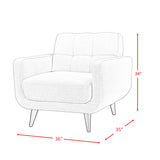 Hadley 4480 KD Chair Heirloom Charcoal
