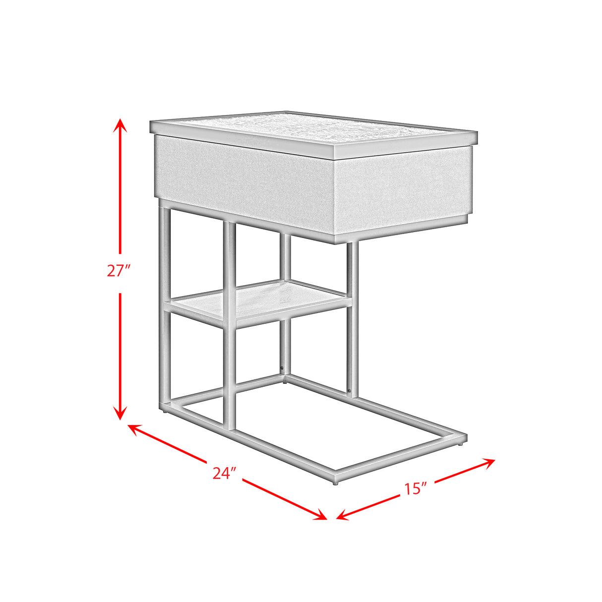 Halo Smart C-Table in Black