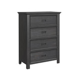 Hampton Kids Over Bunk with Staircase and Trundle Bedroom Set