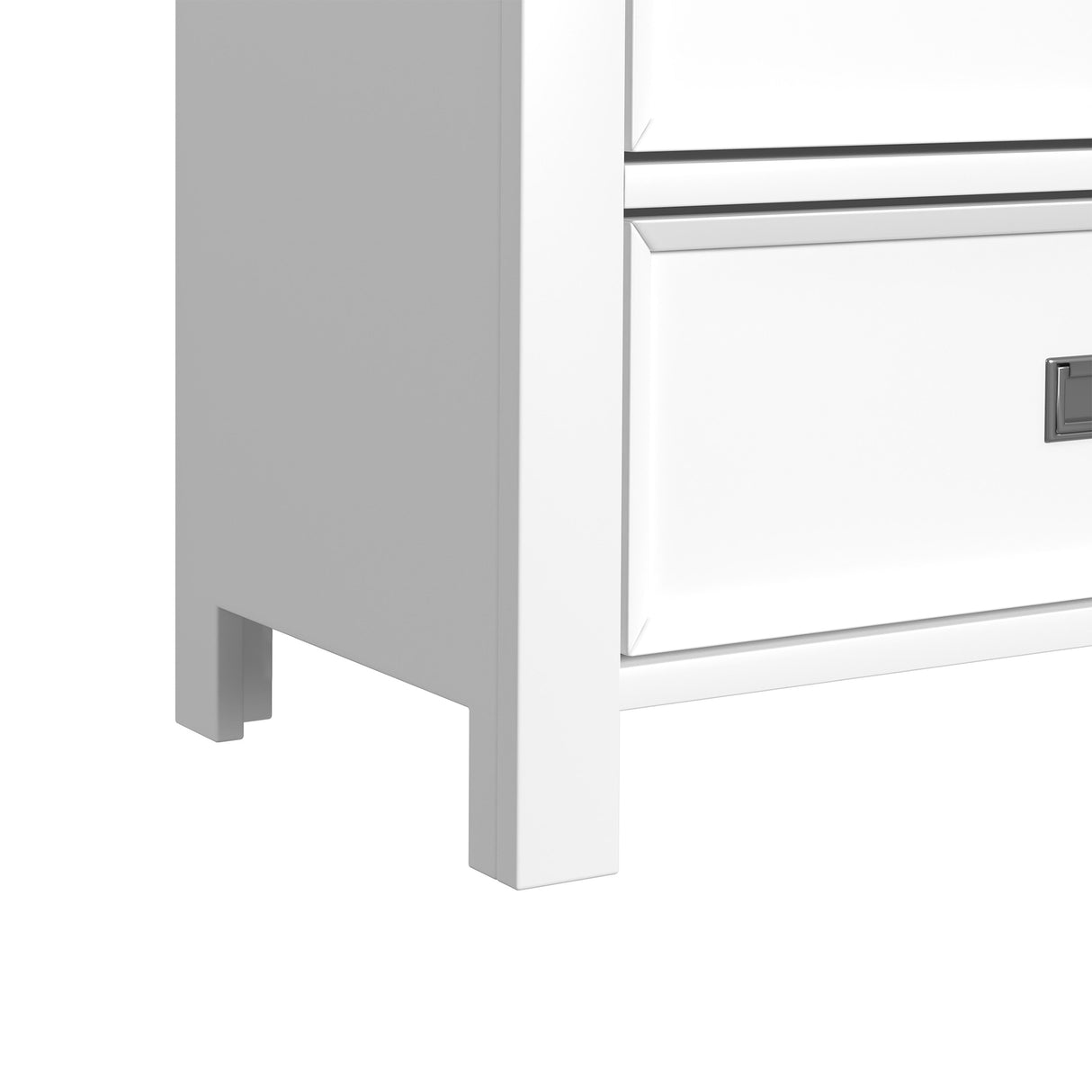 Hampton Kids Dresser and Mirror Set