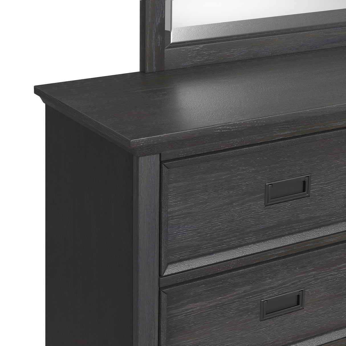 Hampton Kids Dresser and Mirror Set