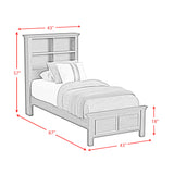 Hampton Kids Bookcase Bed