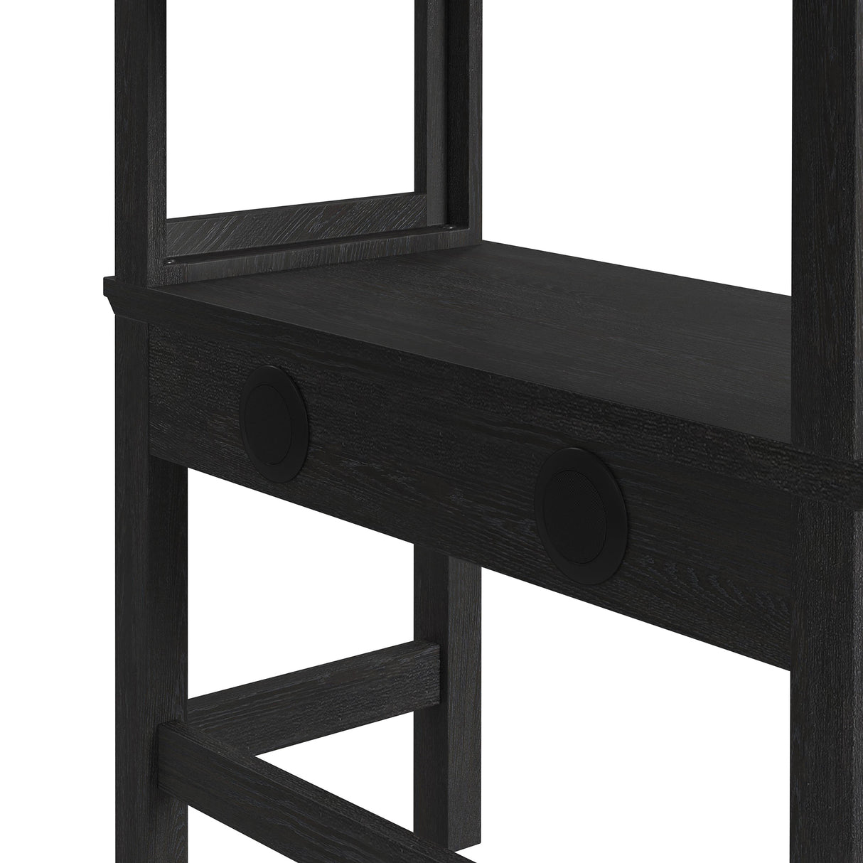 Hampton Kids Loft with Ladder and Desk with Speaker