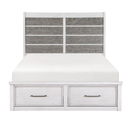 Ambrose California King & Eastern King Platform Bed with Footboard Storage image