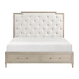 Genoa California King & Eastern King Platform Bed with Footboard Storage image