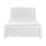 Corbin Full Bed White image