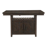 Oxton Counter Height Table in Dark Cherry 5655-36