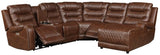 Putnam Corner Seat in Brown 9405BR-CR