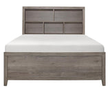 Woodrow Full Platform Bed in Gray 2042NBF-1