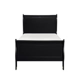 Mayville Twin Sleigh Bed in Black 2147TBK-1