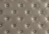 Avondale Queen Upholstered Panel Bed in Silver 1646-1
